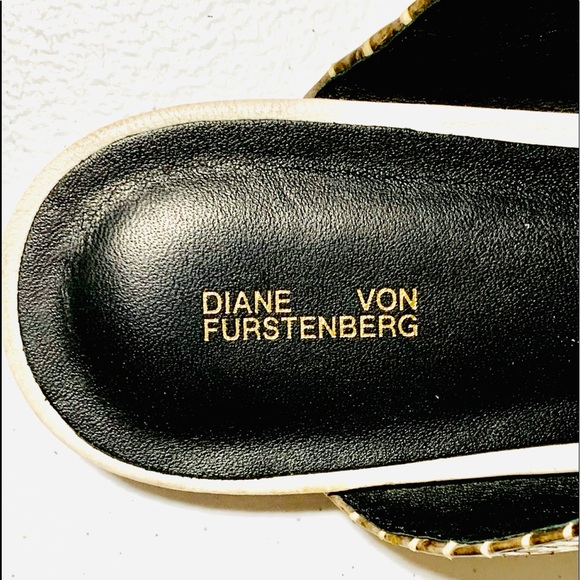 Diane von Furstenberg | Octavia Snake Slide - Picture 3 of 5
